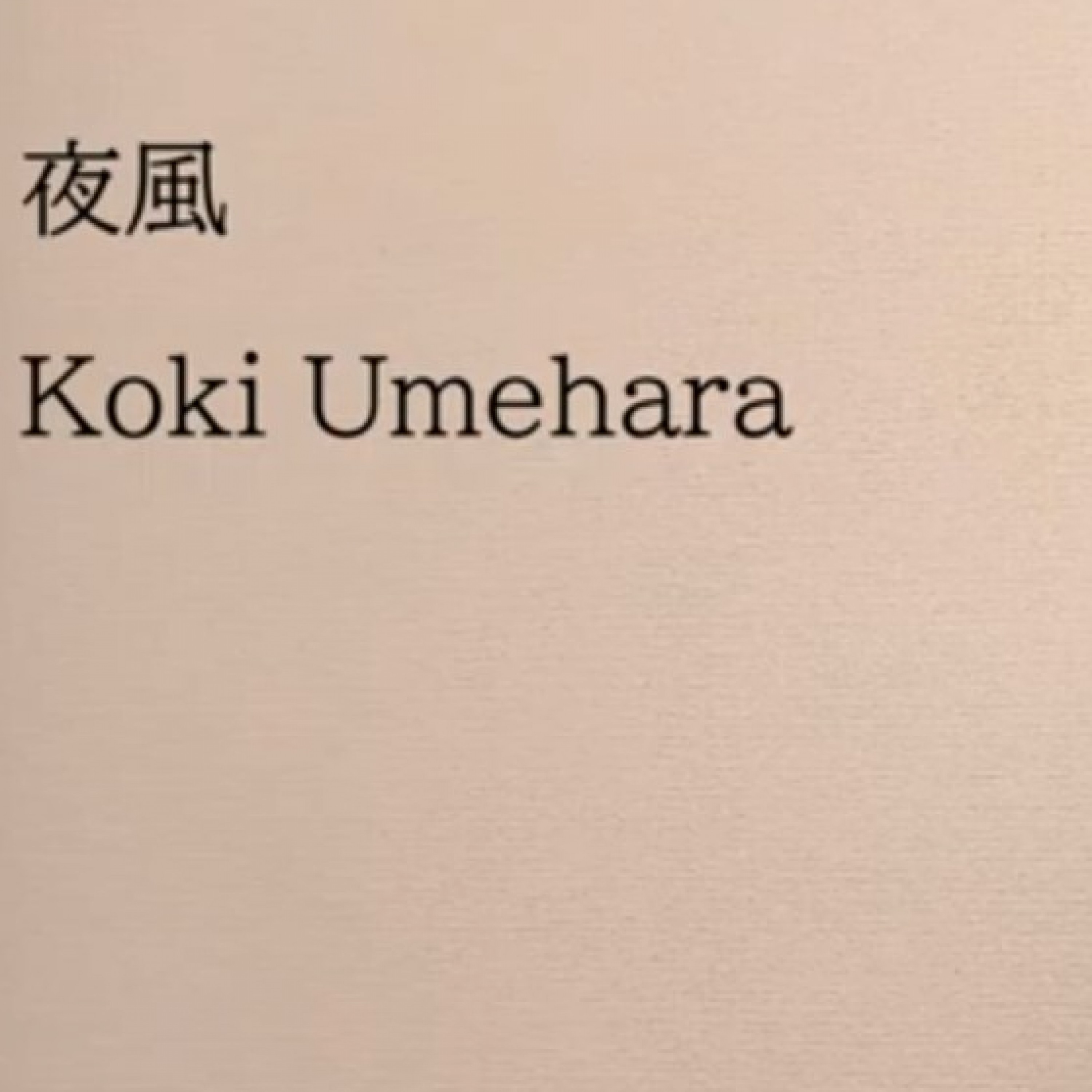 ジャケット写真